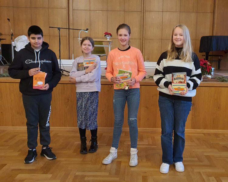 Der Vorlesewettbewerb am Moltke Gymnasium am Moltkeplatz