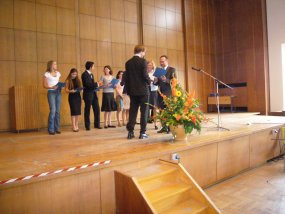 Entassung der Abiturienten 2007