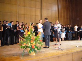 Entassung der Abiturienten 2007