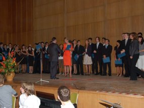 Entassung der Abiturienten 2007