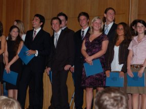 Entassung der Abiturienten 2007