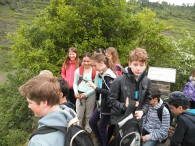 Wanderung zur Burg Thurant