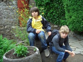 Klassenfahrt der 5a zur Burg Bischofstein