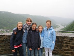 Klassenfahrt der 5a zur Burg Bischofstein