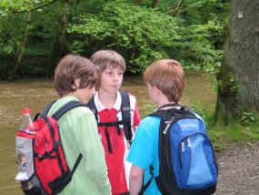 Klassenfahrt der 5a zur Burg Bischofstein