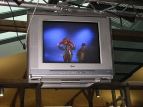 Die Klasse 5b im Museum am Fachtag 2005