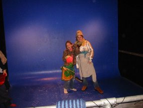 Die Klasse 5b im Museum am Fachtag 2005