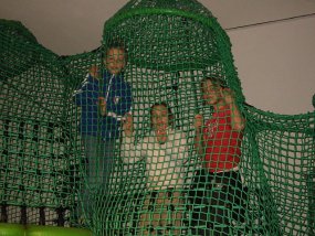 Die Klasse 5b im Museum am Fachtag 2005