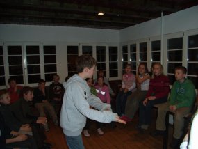 Die 5b auf Klassenfahrt zur Burg Bischofstein