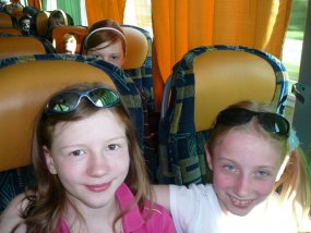 5b auf Klassenfahrt zur Burg Bischofstein