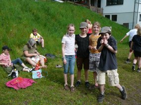 5b auf Klassenfahrt zur Burg Bischofstein