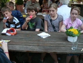 5b auf Klassenfahrt zur Burg Bischofstein