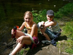 5b auf Klassenfahrt zur Burg Bischofstein