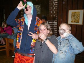 5b auf Klassenfahrt zur Burg Bischofstein