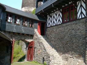 5b auf Klassenfahrt zur Burg Bischofstein