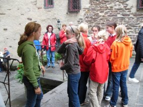 Klassenfahrt der 6a zur Burg Bischofstein