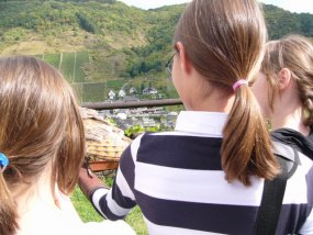 Klassenfahrt der 6a zur Burg Bischofstein