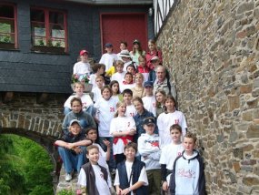 Klassenfahrt der 6c zur Burg Bischofstein