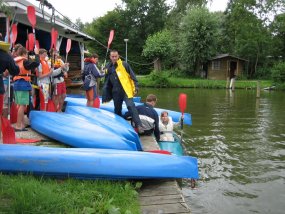 Klassenfahrt der 9a und 9c in die Wassersportjugendherberge Heeg