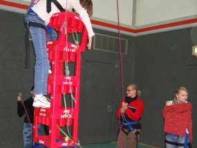 Klassenfahrt der 6a ins Jugendferiendorf Hinsbeck 2004