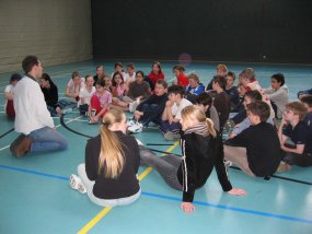 Klassenfahrt der 6a ins Jugendferiendorf Hinsbeck 2004